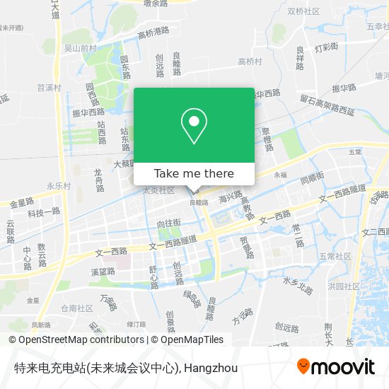 特来电充电站(未来城会议中心) map