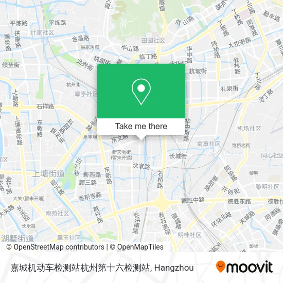 嘉城机动车检测站杭州第十六检测站 map