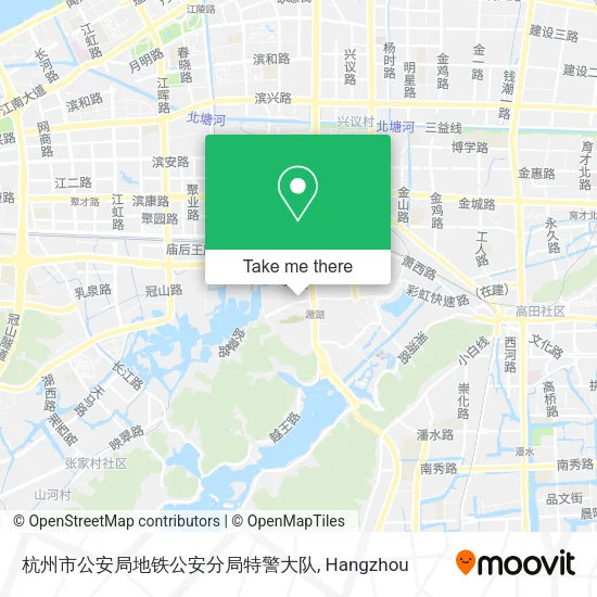 杭州市公安局地铁公安分局特警大队 map