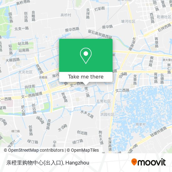 亲橙里购物中心(出入口) map