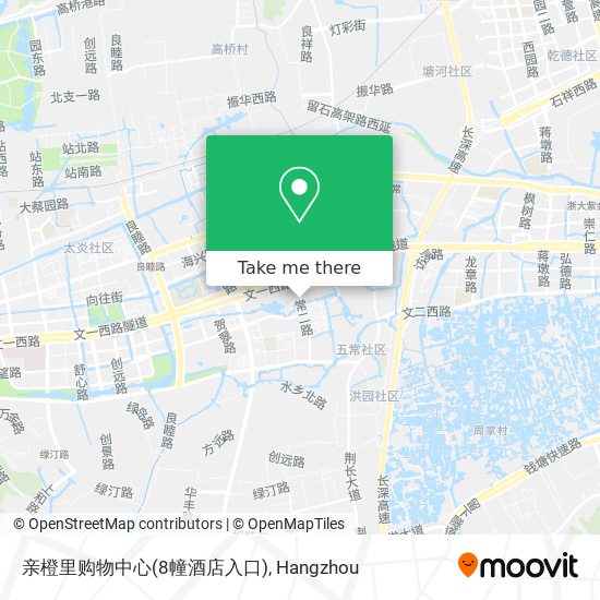 亲橙里购物中心(8幢酒店入口) map