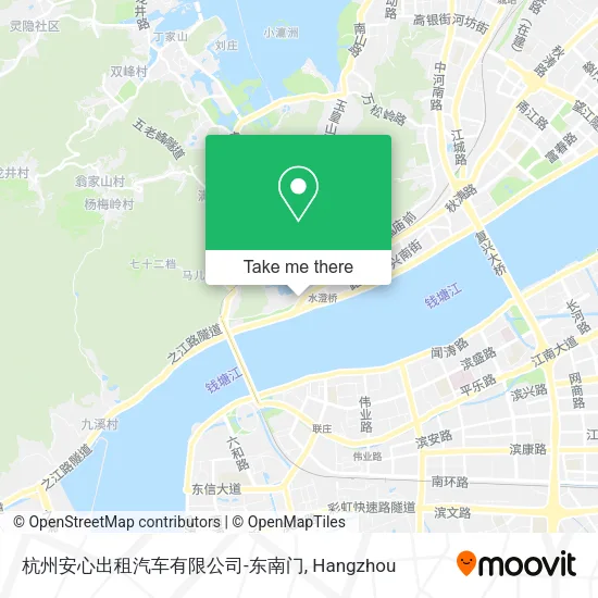 杭州安心出租汽车有限公司-东南门 map