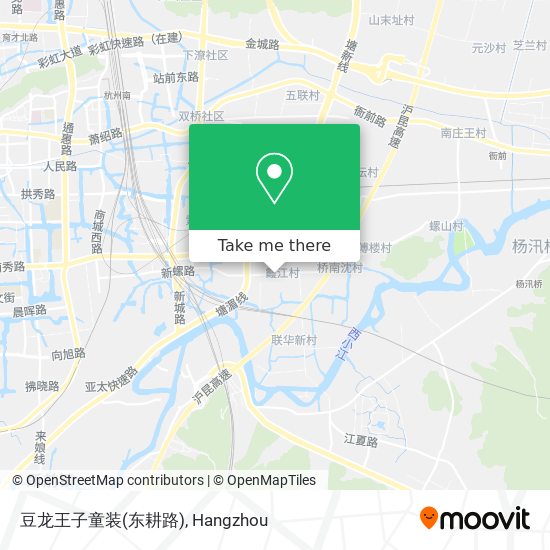 豆龙王子童装(东耕路) map