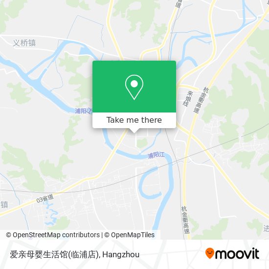爱亲母婴生活馆(临浦店) map