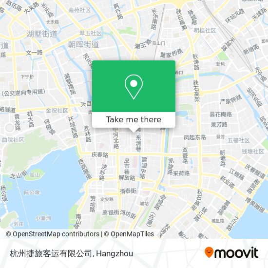 杭州捷旅客运有限公司 map