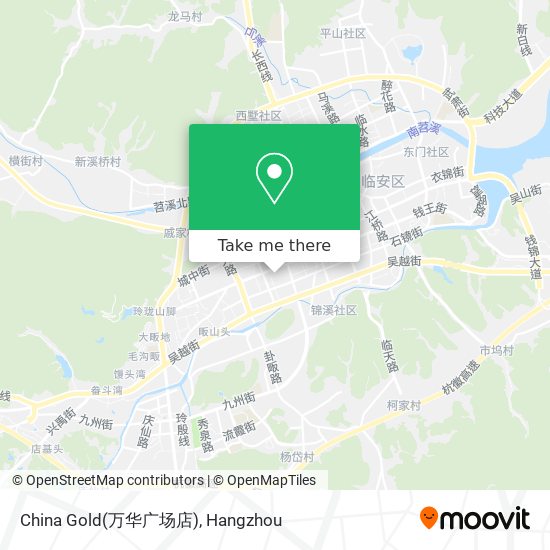 China Gold(万华广场店) map