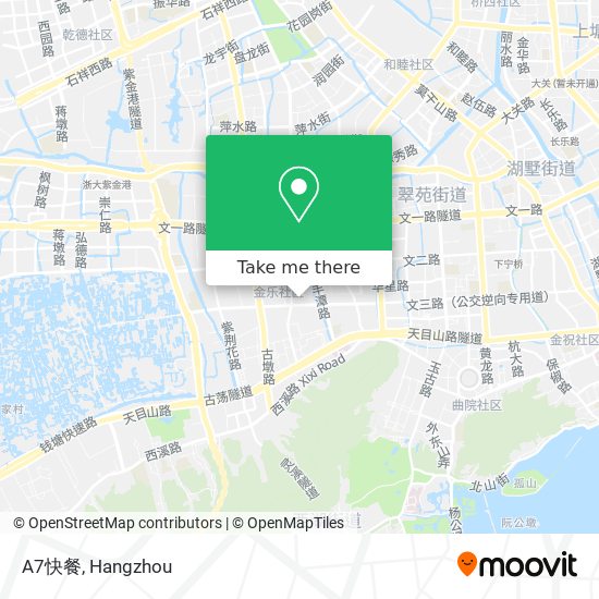 A7快餐 map