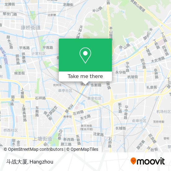 斗战大厦 map