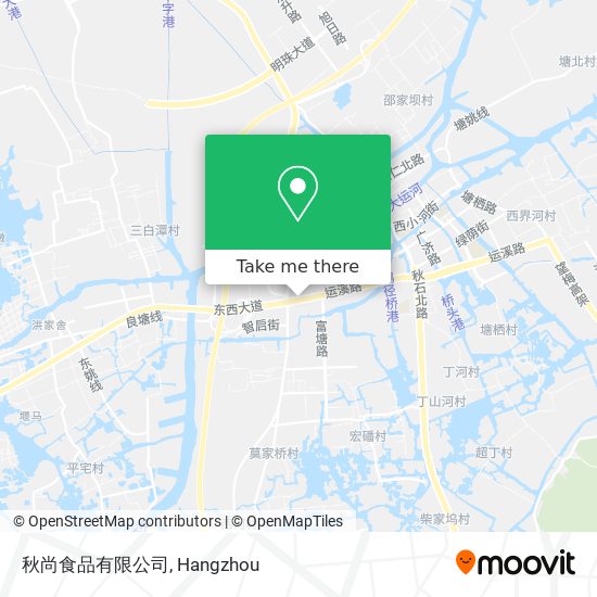 秋尚食品有限公司 map