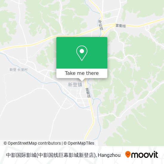 中影国际影城(中影国线巨幕影城新登店) map
