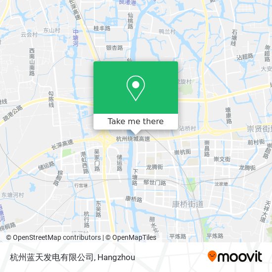 杭州蓝天发电有限公司 map