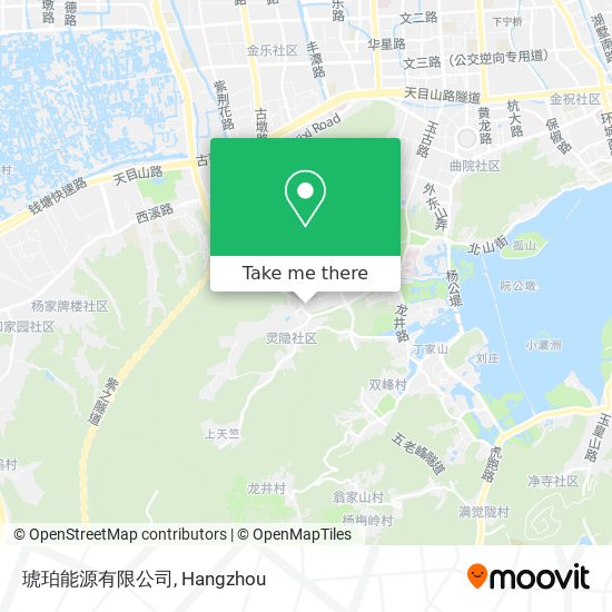 琥珀能源有限公司 map