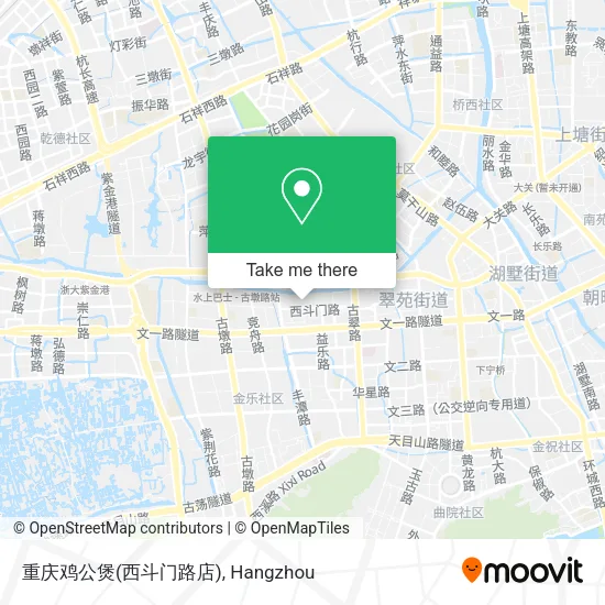 重庆鸡公煲(西斗门路店) map