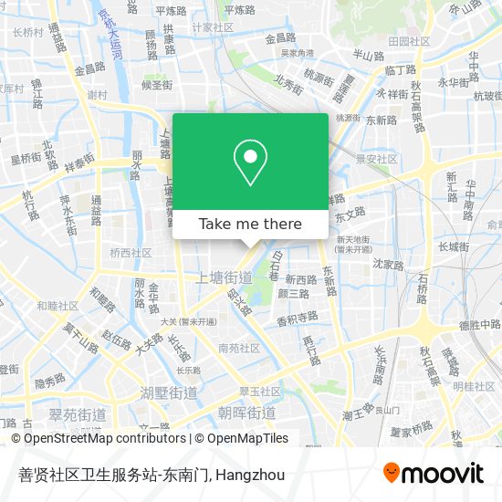善贤社区卫生服务站-东南门 map