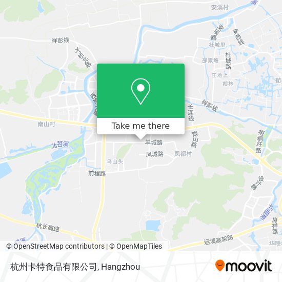 杭州卡特食品有限公司 map