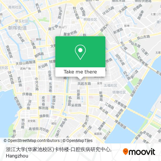 浙江大学(华家池校区)卡特楼-口腔疾病研究中心 map
