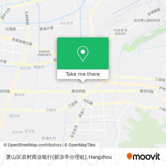 萧山区农村商业银行(新凉亭分理处) map