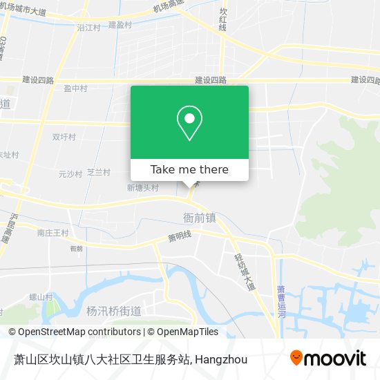 萧山区坎山镇八大社区卫生服务站 map