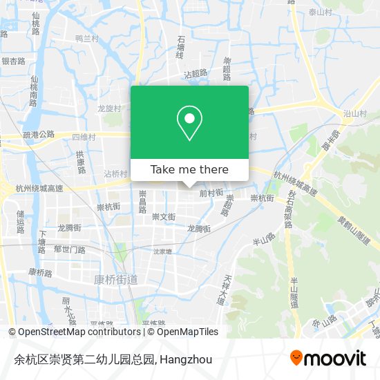 余杭区崇贤第二幼儿园总园 map