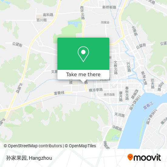 孙家果园 map
