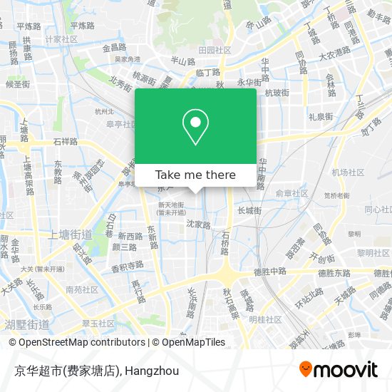 京华超市(费家塘店) map