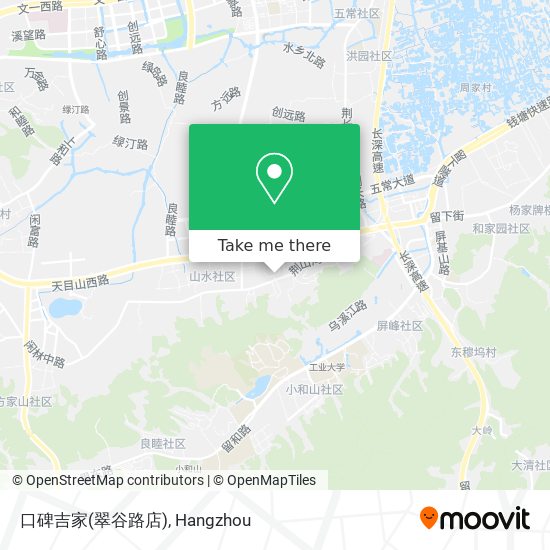 口碑吉家(翠谷路店) map
