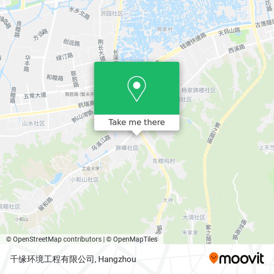 千缘环境工程有限公司 map