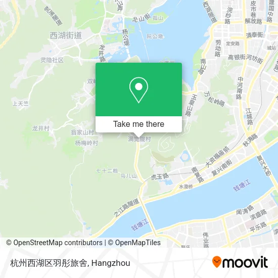 杭州西湖区羽彤旅舍 map