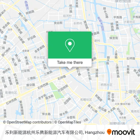 乐到新能源杭州乐腾新能源汽车有限公司 map