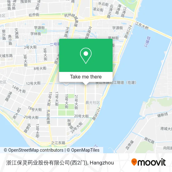 浙江保灵药业股份有限公司(西2门) map