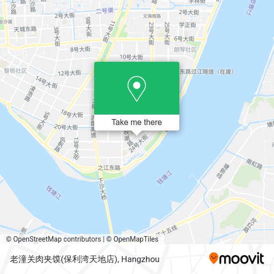 老潼关肉夹馍(保利湾天地店) map