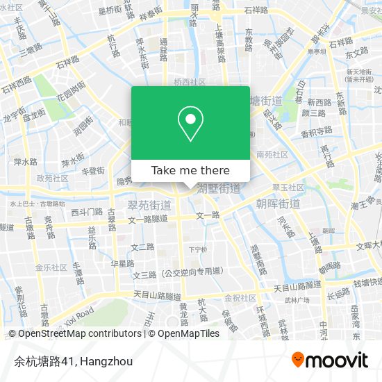 余杭塘路41 map