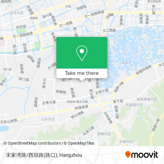 宋家湾路/西坝路(路口) map