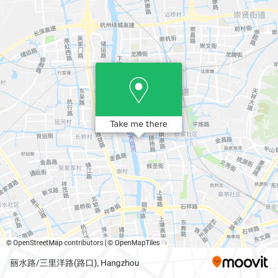 丽水路/三里洋路(路口) map