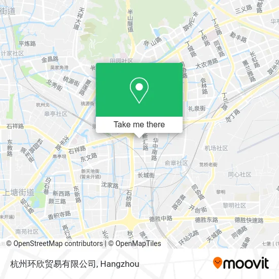 杭州环欣贸易有限公司 map