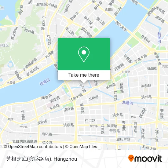 芝根芝底(滨盛路店) map