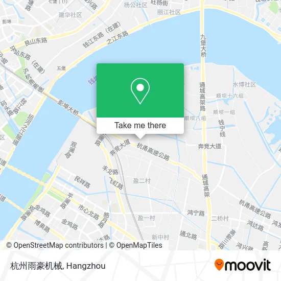 杭州雨豪机械 map