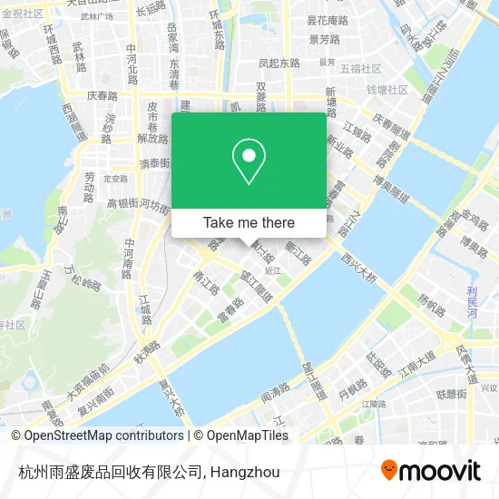 杭州雨盛废品回收有限公司 map