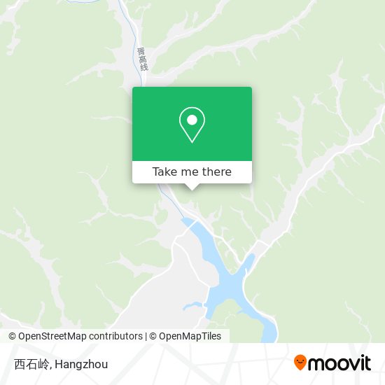 西石岭 map