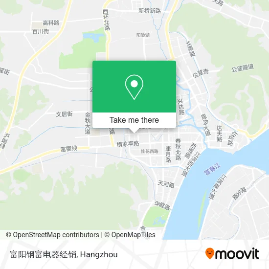 富阳钢富电器经销 map