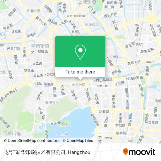 浙江新华印刷技术有限公司 map