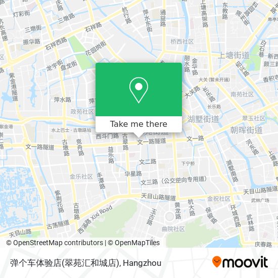 弹个车体验店(翠苑汇和城店) map