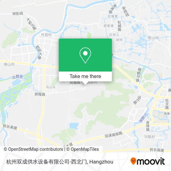 杭州双成供水设备有限公司-西北门 map