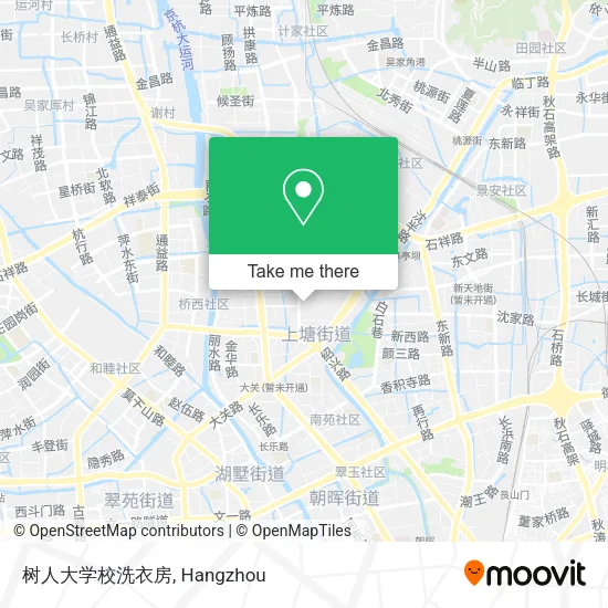 树人大学校洗衣房 map