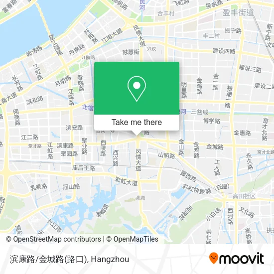 滨康路/金城路(路口) map