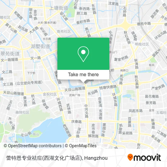 蕾特恩专业祛痘(西湖文化广场店) map