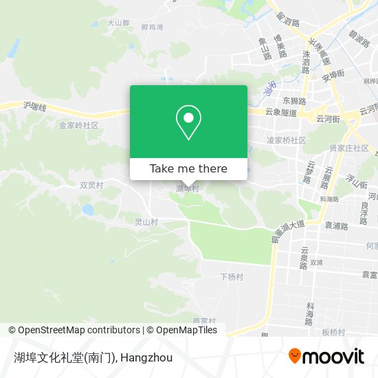 湖埠文化礼堂(南门) map