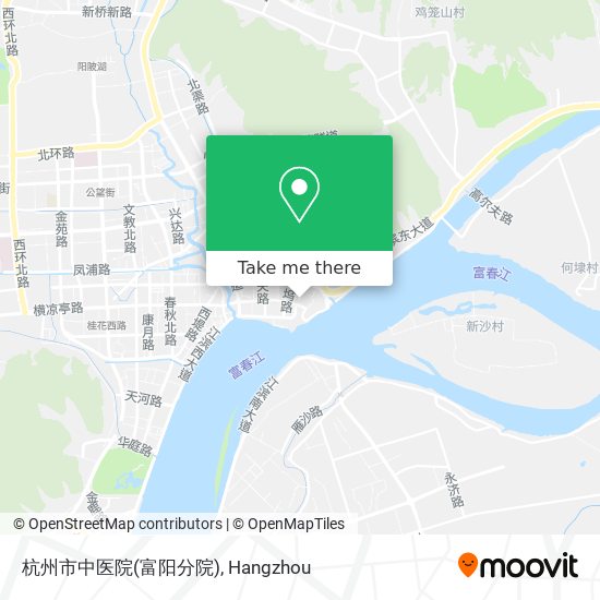 杭州市中医院(富阳分院) map