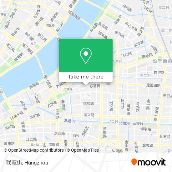 联慧街 map