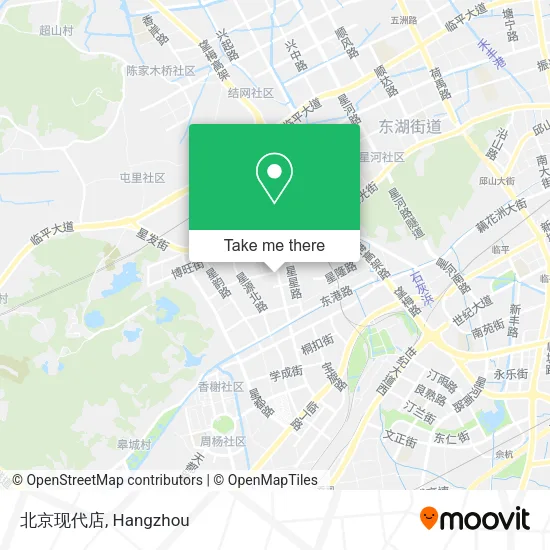 北京现代店 map